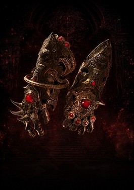 PoE 2 Atziri's Acuity unique Moulded Mitts