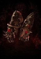 PoE 2 Atziri's Acuity unique Moulded Mitts